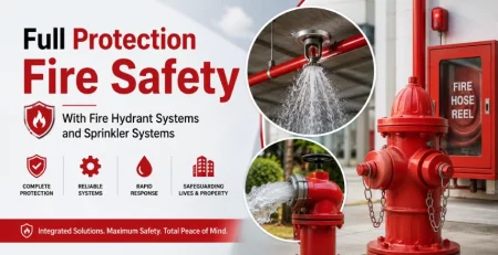 Full Protection Fire Safety With Fire Hydrant Systems and Sprinkler Systems