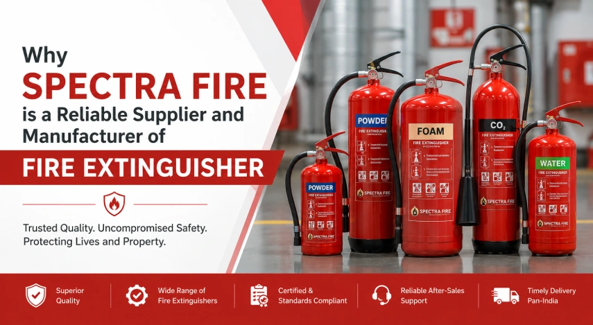 Why Spectra Fire is a Reliable Supplier and Manufacturer of Fire Extinguisher