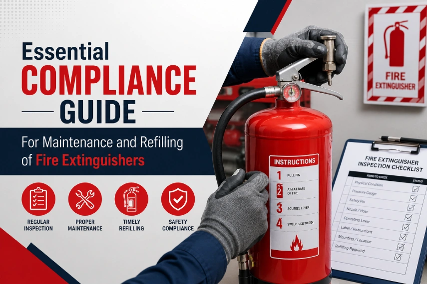 Essential Compliance Guide For Maintenance and Refilling of Fire Extinguishers