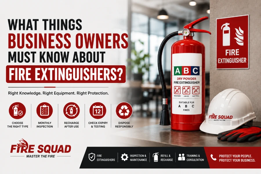Business Owners Must Know These Fire Extinguisher Tips