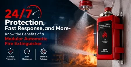 24/7 Protection, Fast Response, and More- Know the Benefits of a Modular Automatic Fire Extinguisher